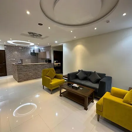 إقامة سعيدة للشقق المخدومة Tabuk Extérieur photo